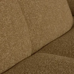 Woood MOJO chaise longue links boucle geel/bruin melange
