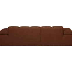 Woood MOJO chaise longue links boucle roestbruin melange