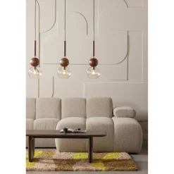 Woood MOJO chaise longue rechts boucle beige melange