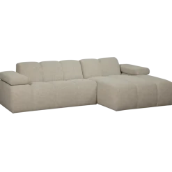 Woood MOJO chaise longue rechts boucle beige melange