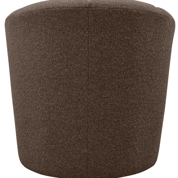 Woood MOJO draaifauteuil boucle bruin melange