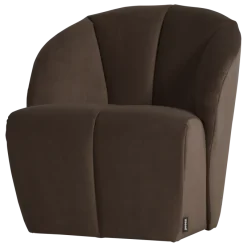 Woood Mojo Draaifauteuil Velvet Bruin [FSC]