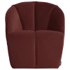 Woood Mojo Draaifauteuil Velvet Kastanjebruin [FSC]