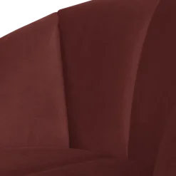 Woood Mojo Draaifauteuil Velvet Kastanjebruin [FSC]