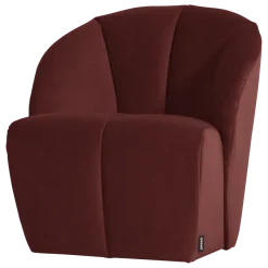 Woood Mojo Draaifauteuil Velvet Kastanjebruin [FSC]