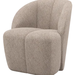 Woood Mojo Draaifauteuil Wollig Donkerzand
