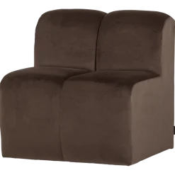 Woood Mojo Eetbank 84 Cm Met Rugleuning Velvet Bruin [FSC]
