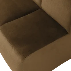 Woood Mojo Eetbank 84 Cm Met Rugleuning Velvet Honinggeel [FSC]