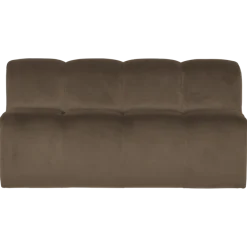 Woood Mojo Eetbank 164 Cm Met Rugleuning Velvet Taupe [FSC]