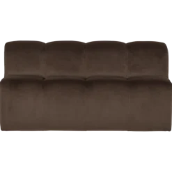 Woood Mojo Eetbank 164 Cm Met Rugleuning Velvet Bruin [FSC]