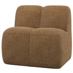 Woood Mojo Eetbank 84 Cm Met Rugleuning Wollig Honinggeel