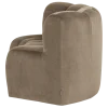 Woood Mojo Eetbank Halfronde Hoek Rugleuning Velvet Khaki [FSC]
