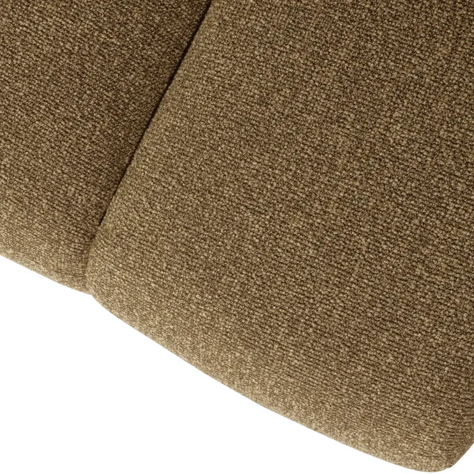 Woood MOJO eetbankje 164CM boucle geel/bruin melange