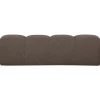 Woood MOJO eetbankje 164CM boucle bruin melange