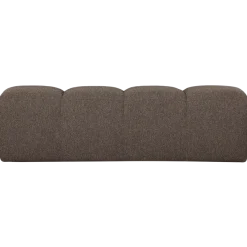 Woood MOJO eetbankje 164CM boucle bruin melange