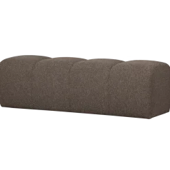 Woood MOJO eetbankje 164CM boucle bruin melange