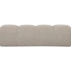 Woood MOJO eetbankje 164CM boucle beige melange