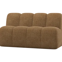 Woood Mojo Eetbankje 164 Cm Met Rugleuning Wollig Honinggeel