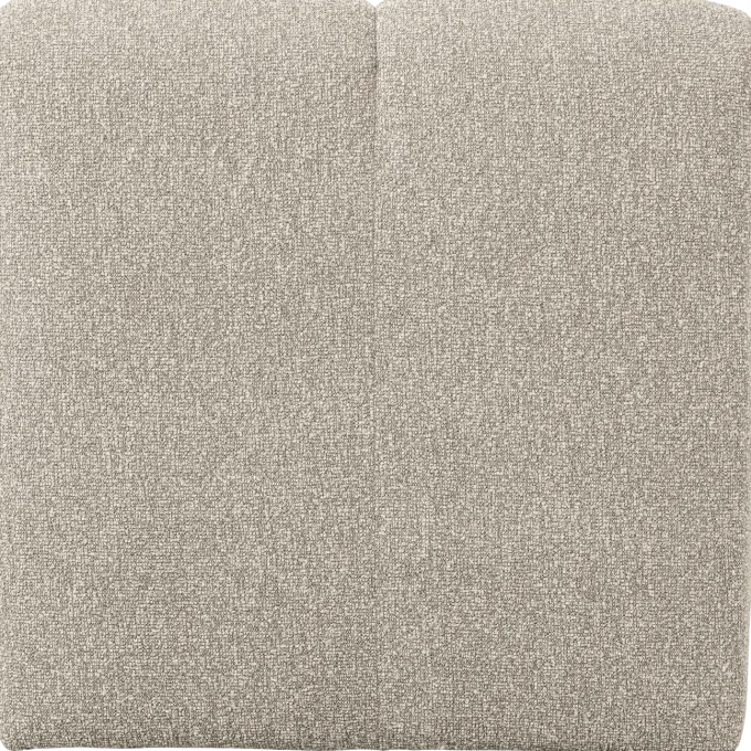 Woood Mojo Eetbankje 84cm Met Rugleuning Boucle Beige Melange