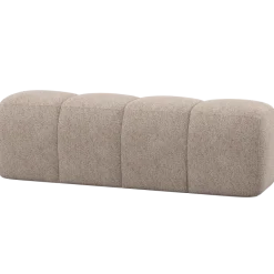 Woood Mojo Eetbankje 164 Cm Wollig Donkerzand