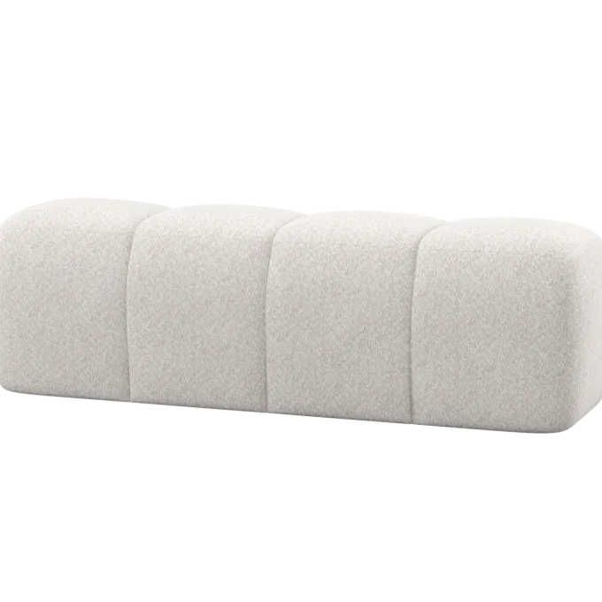 Woood Mojo Eetbankje 164 Cm Wollig Ecru