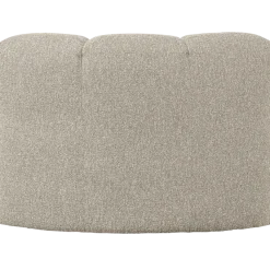 Woood Mojo Eetbankje Hoek Met Rugleuning Boucle Beige Melange
