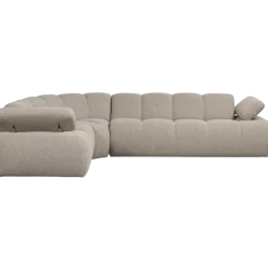 Woood Mojo Hoekbank Links Boucle Beige Melange