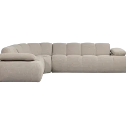 Woood Mojo Hoekbank Links Boucle Beige Melange