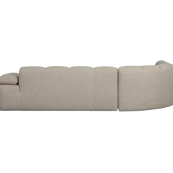 Woood Mojo Hoekbank Links Boucle Beige Melange