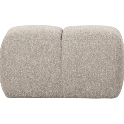 Woood Mojo poef 45x84x64cm boucle beige melange