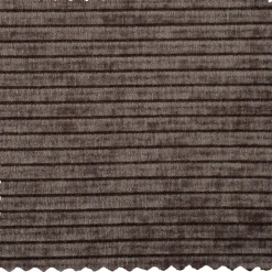 Woood Mojo poef 45x84x64cm geweven ribstof bruin