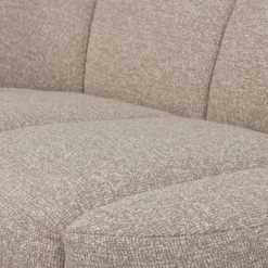 Woood Mojo 2-zits bankje links bouclé beige melange