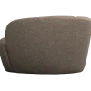 Woood Mojo 2-Zits Bankje Links Boucle Bruin Melange