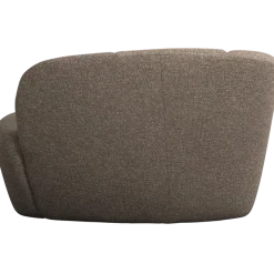 Woood Mojo 2-Zits Bankje Links Boucle Bruin Melange