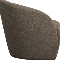 Woood Mojo 2-Zits Bankje Links Boucle Bruin Melange