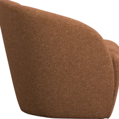 Woood Mojo 2-Zits Bankje Links Boucle Roestbruin Melange