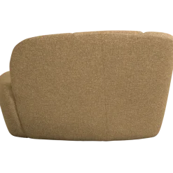 Woood Mojo 2-Zits Bankje Links Boucle Geel/Bruin Melange