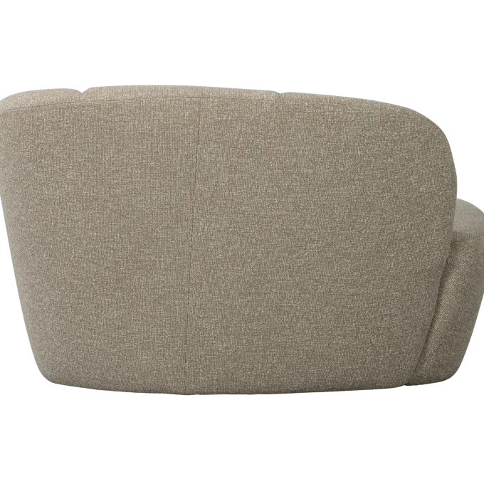 Woood Mojo 2-Zits Bankje Rechts Boucle Beige Melange