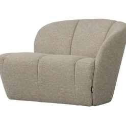 Woood Mojo 2-Zits Bankje Rechts Boucle Beige Melange