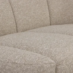 Woood Mojo 2-Zits Bankje Rechts Boucle Beige Melange