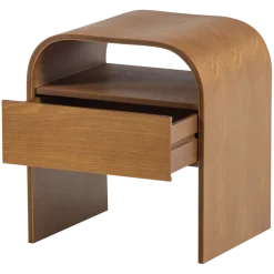 Woood Momo Nachtkastje/Bijzettafel Hout Bruin [fsc]