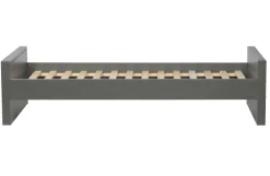 Woood Morris Bed Grenen Leem 90x200cm Excl Lattenbodem [fsc]