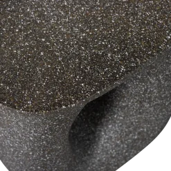 Woood Moson bijzettafel met spikkels zwart