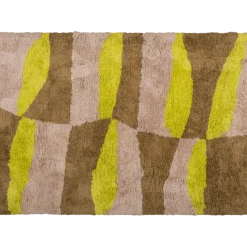 Woood MUSA vloerkleed grafisch dessin naturel/geel 170x240CM