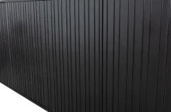 Woood New Gravure Dressoir 200 Cm Grenen Zwart [fsc]