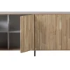 Woood New Gravure Dressoir 200 Cm Eiken Blanke Lak [fsc]