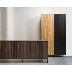 Woood New Gravure Dressoir 200 Cm Espresso