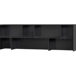 Woood NEW GRAVURE opzetkast grenen zwart [fsc]