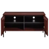 Woood New gravure tv meubel 100 cm bordeauxrood [fsc]
