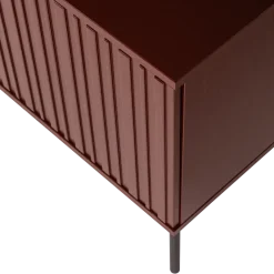 Woood New gravure tv meubel 100 cm bordeauxrood [fsc]